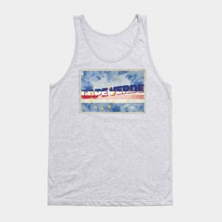 Cape Verde Vintage style retro souvenir Tank Top